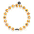Orange | 925er Sterlingsilber | Armband mit bösem Blick aus Kristall
